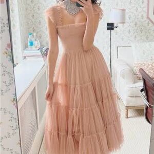 Hill House Collectors Edition Ellie nap dress blush glitter tulle